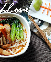 #多妈创意早餐# "鱼刺"+臊子面