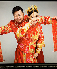 "金夫人婚纱照选片 "