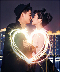 转让壹零贰肆婚纱照2内1外1夜1024
