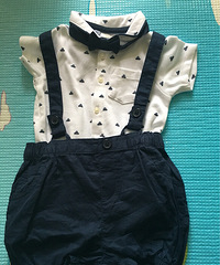便宜转next baby家的衣服,英国海淘回来小了9-12个月的型号。