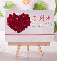 "婚礼创意席位卡,快来看看吧"
