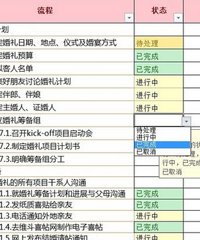 "婚礼筹备流程表 即将结婚的新人必看"