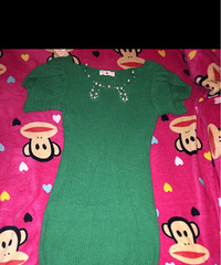 最后两件是赠品哈,买我家衣服有赠品哦