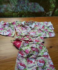 HelloKitty授权女童和服家居服