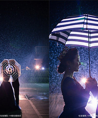 夜景婚纱照——迷离、神秘、朦胧 不一样的美丽