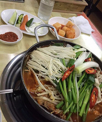 韩国的排骨锅,香香香