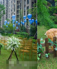 杭州有人在小区草坪举办婚礼 据说这样便宜…
