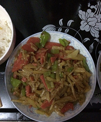 做菜。
