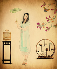 古风人像---章小霞