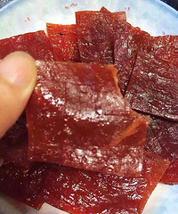 甜甜香香的猪肉脯