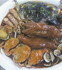 猪八戒大闹三立海鲜广场