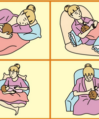 "做为一个新手妈妈,喂奶乳头被吸的很疼很疼,肿么办?"