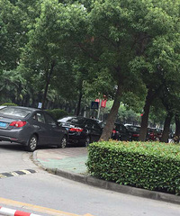 【街头爆料7】妇保院外面过道也全是车