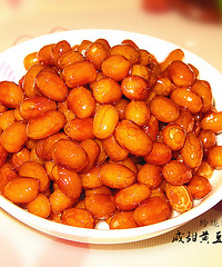 潮汕特色小菜-【咸甜黄豆】