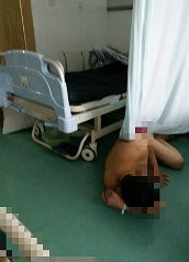 "血压高至230不吃药作死最终作进了医院的人~"