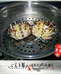 "酒未敌腥还用菊,性防积冷定须姜——清蒸螃蟹的窍门"
