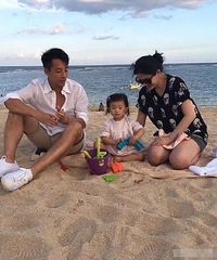 汪小菲晒一家三口秀幸福 网友:你儿子呢?