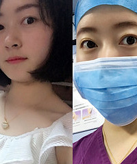 学医五年的90后妹妹特别耐看!