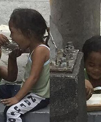 ���Ǹ�С�к�ʳ��� ��������һĻ...