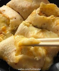 #Food#臺灣夜市的名小吃 薯泥芝士蛋