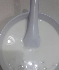 水饺加牛奶麦片
