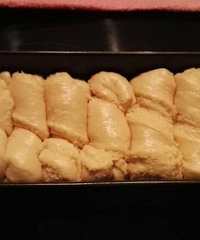 喷香的椰丝面包