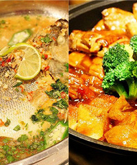 肉蟹煲吃多了换换口味 这样的煲口感新鲜