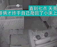 "折腾疯了!双胞胎宝宝半夜不睡觉,各种上蹿下跳搞事情,这爹妈也