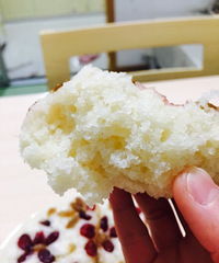 "蔓越莓大米发糕"