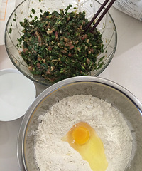 韭菜猪肉水饺
