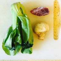 "『宝宝辅食』牛肉蘑菇青菜软饭"