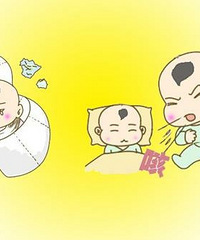"孩子感冒快好的症状有人说,孩子感冒流"