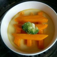 "蜜汁南瓜蛋羹(宝宝早餐食谱)"