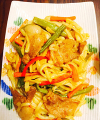 山西特色风味豆角焖面 这个醇香的味道南方人很少会拒绝的