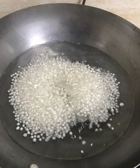 "西米露走起,第一次弄,弄了好多。"