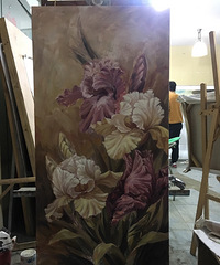承接各类油画,墙绘,水彩画,原创画作