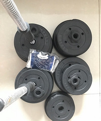 低价甩家用健身哑铃套装!!