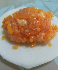 "胡萝卜护眼手工饺~得瑟得瑟"