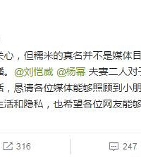 刘恺威花6000万买豪宅,意外曝光小糯米真名?(图)