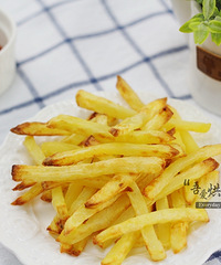 【六一专属美食】小朋友最爱,在家制作媲美KFC的无油炸薯条