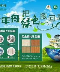 千年舟板材,把绿色搬回家!