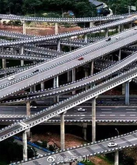 上下共5层,连接20余条匝道……重庆的这座立交桥,导航都看哭!