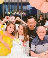 娱乐大亨为女儿庆生 正宫击败小三俨然胜利者