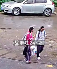 杭州这俩14岁女孩见过没?