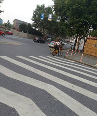 把那么小孩子放单车兜里,你真是她亲妈吗?