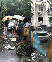 突发!朝晖九区发生爆炸!大妈和儿子…