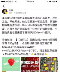 "大草莓和小草莓,哪个更好吃?天猫生鲜告诉你"