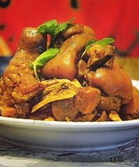 "食肉一族最爱的红烧猪蹄"
