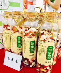 "只送不卖的花果茶"