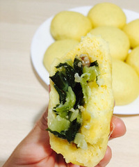 粗粮雪菜包子